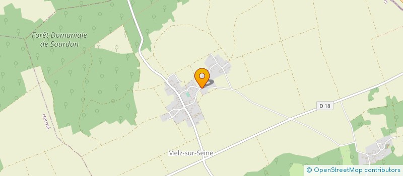 localisation de l'entreprise GENERAL METALLERIE PORTAIL CONCEPT  MELZ-SUR-SEINE