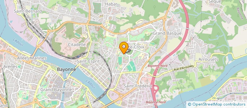 localisation de l'entreprise GENERAL NETTOYAGE SERVICE à BAYONNE