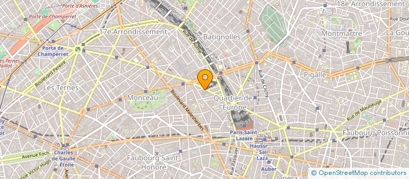 localisation de l'entreprise GENERAL PEINTURE SERVICES  PARIS