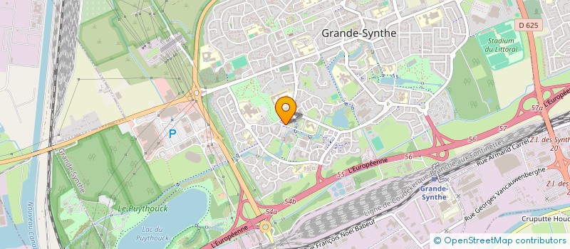 localisation de l'entreprise GENERAL PIPING INDUSTRY  GRANDE-SYNTHE