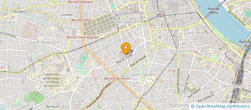 localisation de l'entreprise GENERAL RENOVATION à BORDEAUX