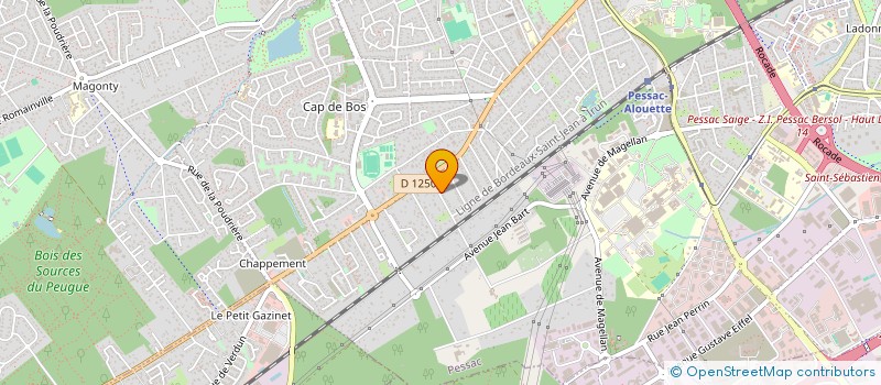 localisation de l'entreprise GENERAL SALES SERVICES à PESSAC