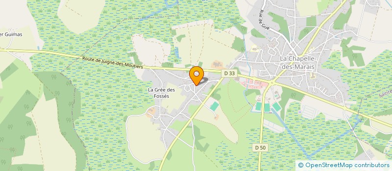 localisation de l'entreprise GENERAL SERVICE  ASSERAC