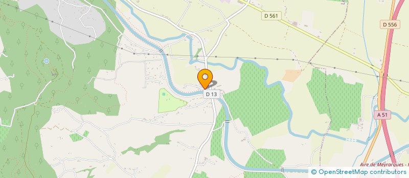 localisation de l'entreprise GENERAL SERVICE ELECTRICITE  LE PUY-SAINTE-REPARADE