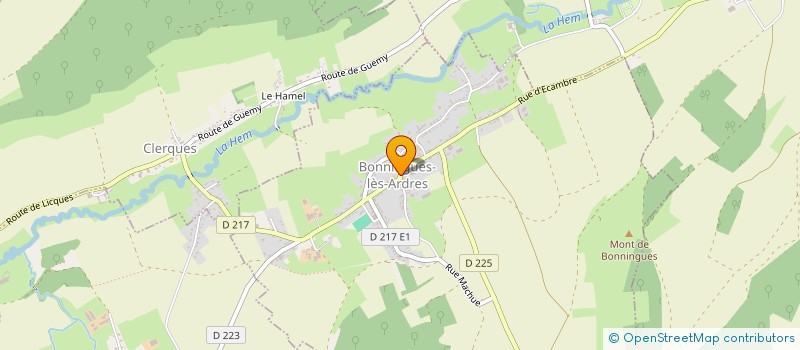 localisation de l'entreprise GENERAL SERVICES à BONNINGUES-LES-ARDRES