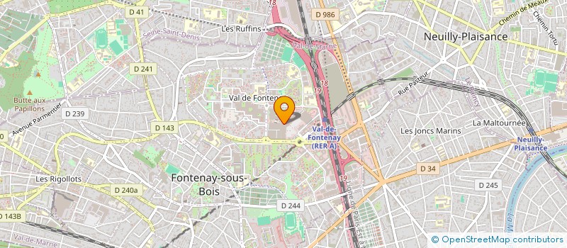 localisation de l'entreprise GENERAL SERVICES SECURITE TECHNOLOGIE à FONTENAY-SOUS-BOIS