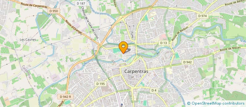 localisation de l'entreprise GENERAL SON à CARPENTRAS