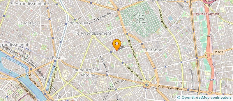 localisation de l'entreprise GENERAL SUPPLY à PARIS