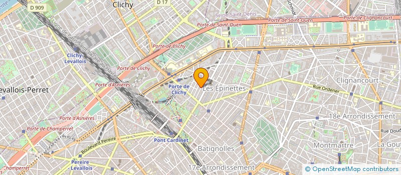 localisation de l'entreprise GENERAL TECHNIQUE INDUSTRIE à PARIS