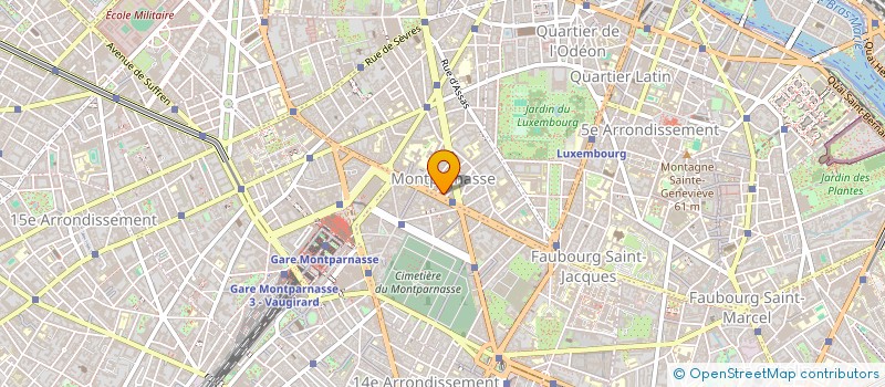 localisation de l'entreprise GENERAL TRADING INTERNATIONAL  PARIS