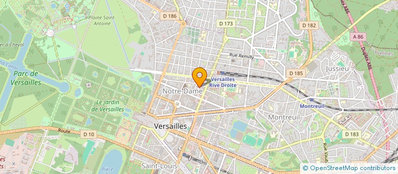 localisation de l'entreprise GENERAL TRADING ORGANIZATION à VERSAILLES