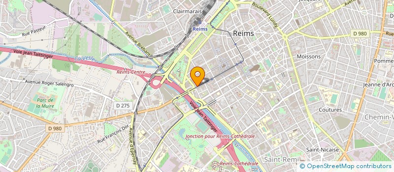 localisation de l'entreprise GENERAL TRADING SERVICES à REIMS