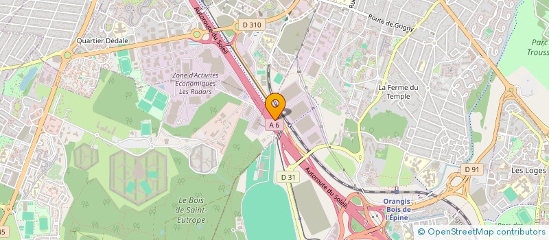localisation de l'entreprise GENERAL TRAILERS FRANCE à RIS-ORANGIS