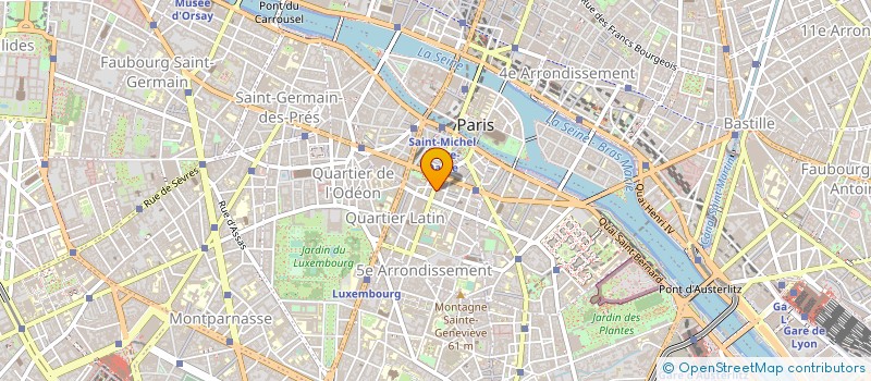 localisation de l'entreprise GENERALE ASSISTANCE à PARIS