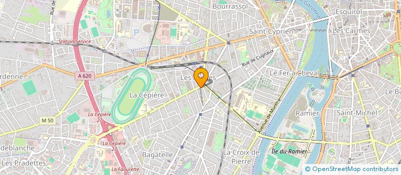 localisation de l'entreprise GENERALE ASSURANCE à TOULOUSE