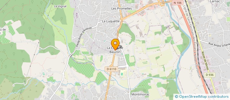 localisation de l'entreprise GENERALE BIO MEDICALE à SAINT-CHRISTOL-LEZ-ALES