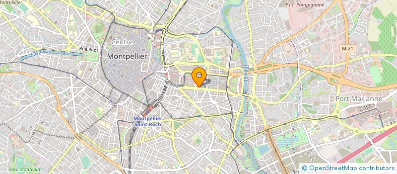 localisation de l'entreprise GENERALE BUREAUTIQUE COMMUNICAT MOBILE à MONTPELLIER