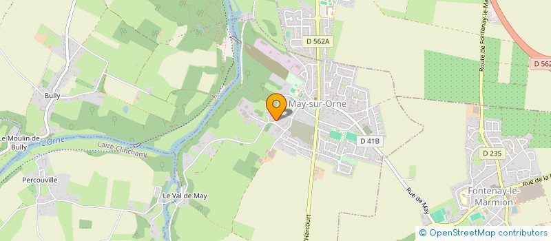 localisation de l'entreprise GENERALE CAENNAISE à SAINT-MARTIN-DE-FONTENAY