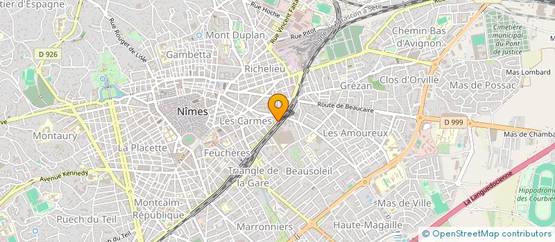 localisation de l'entreprise GENERALE D ENTREPRISE à NIMES