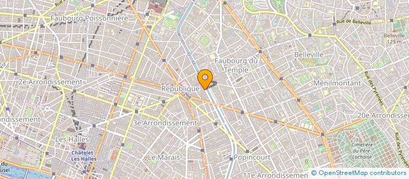 localisation de l'entreprise GENERALE D'ETUDES ET DE TRAVAUX  PARIS