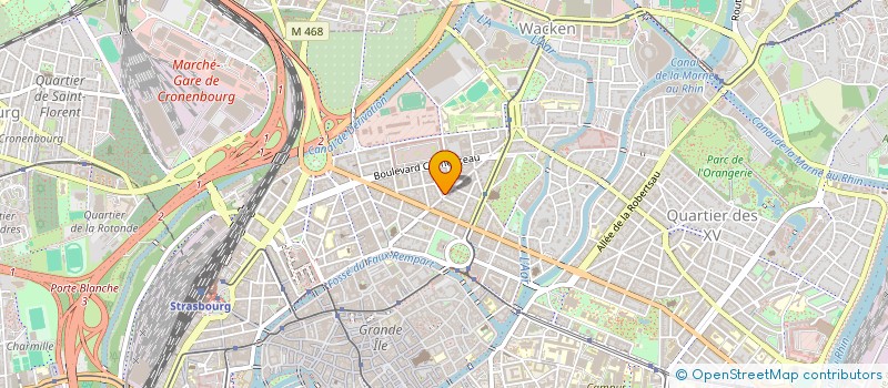 localisation de l'entreprise GENERALE D IMAGES à STRASBOURG