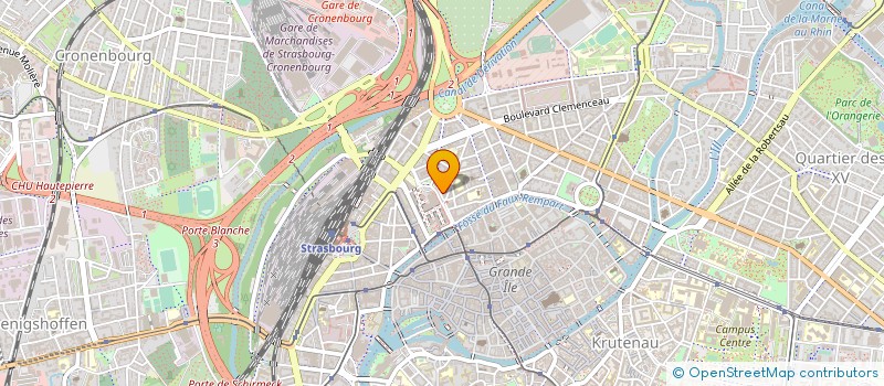 localisation de l'entreprise GENERALE D INSTALLATIONS ENERGETIQUES à STRASBOURG