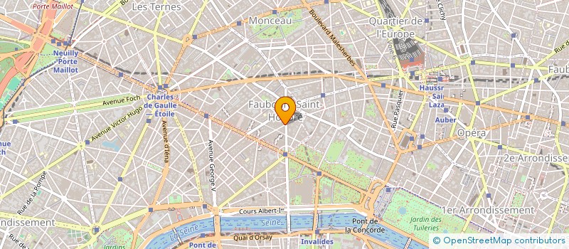 localisation de l'entreprise GENERALE D'INVESTISSEMENT  PARIS