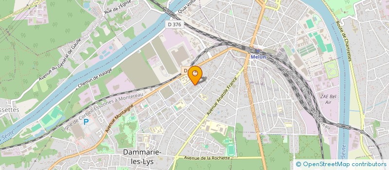 localisation de l'entreprise GENERALE DE BATIMENT CLEAN à DAMMARIE-LES-LYS