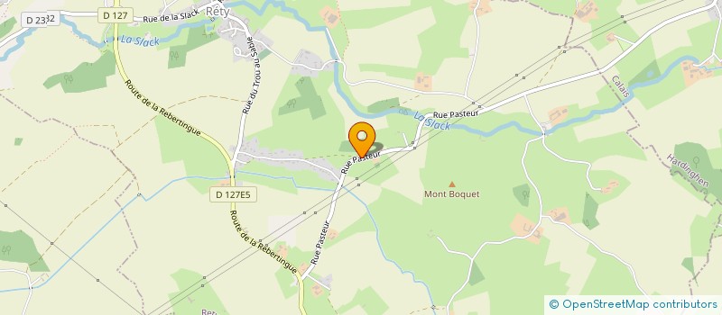 localisation de l'entreprise GENERALE DE BATIMENT DU LITTORAL  RETY