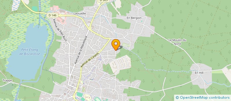 localisation de l'entreprise GENERALE DE DEPOLLUTION à BISCARROSSE