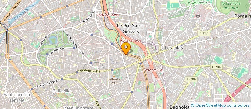 localisation de l'entreprise GENERALE DE FINANCEMENT à PARIS