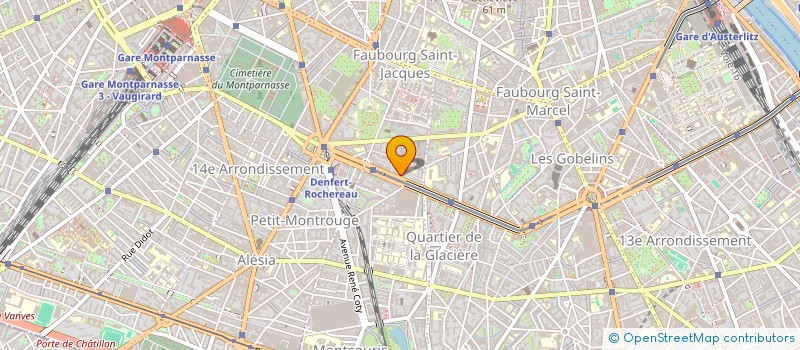 localisation de l'entreprise GENERALE DE FRANCE  PARIS