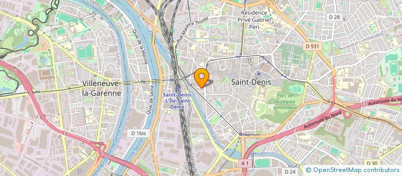 localisation de l'entreprise GENERALE DE L'ARTISANAT TUNISIEN à SAINT-DENIS