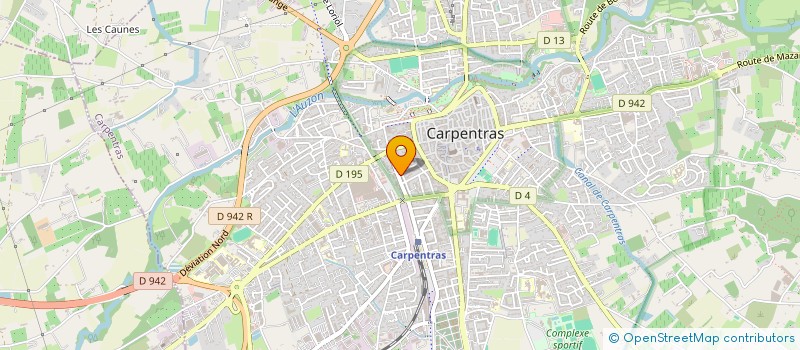 localisation de l'entreprise GENERALE DE LOCATION ET D'INGENIERIE à CARPENTRAS