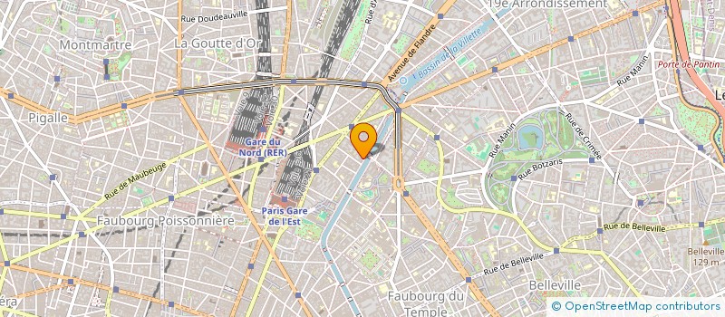 localisation de l'entreprise GENERALE DE NEGOCE ET DE COURTAGE à PARIS
