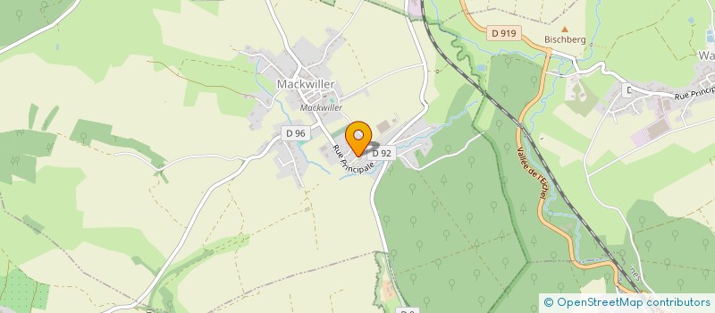 localisation de l'entreprise GENERALE DE POTERIES D'ALSACE  DIEMERINGEN