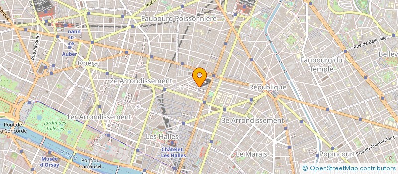 localisation de l'entreprise GENERALE DE PREVENTION à PARIS