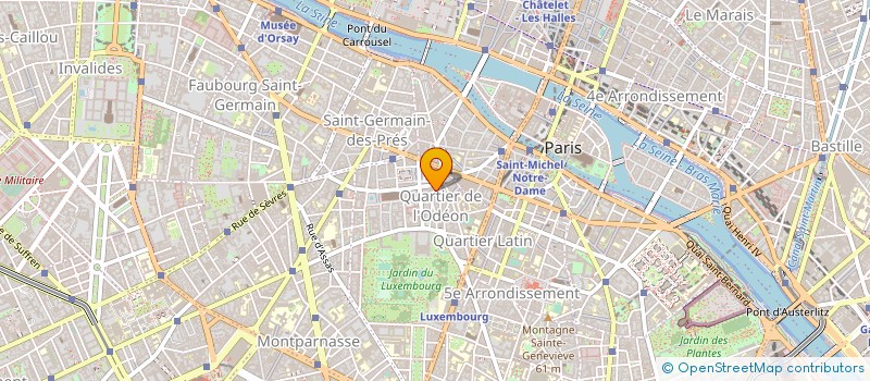 localisation de l'entreprise GENERALE DE PROTECTION ET DE SECURITE à PARIS