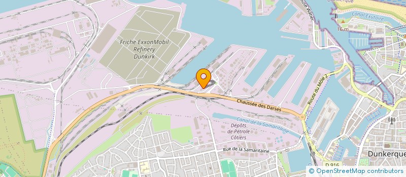 localisation de l'entreprise GENERALE DE PUBLICITE SA à DUNKERQUE