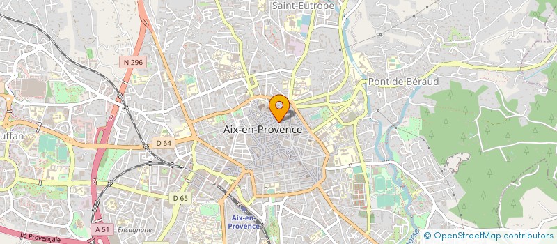 localisation de l'entreprise GENERALE DE RECHERCHES D'ENQUETES ET D'ASSISTANCE AU CONTENTIEUX G. R. E. A. C. à AIX-EN-PROVENCE