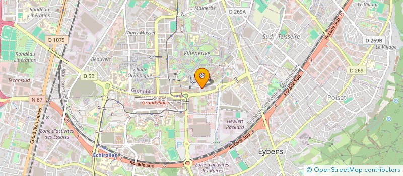 localisation de l'entreprise GENERALE DE SECURITE à GRENOBLE