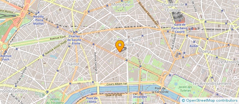 localisation de l'entreprise GENERALE DE TRANSACTIONS IMMOBILIERES à PARIS
