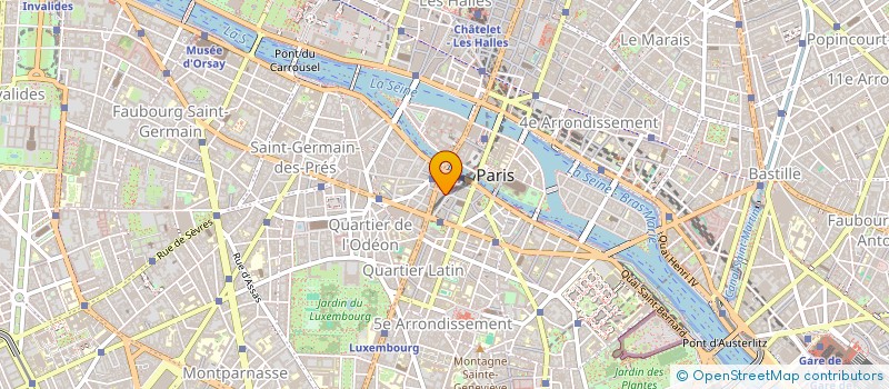 localisation de l'entreprise GENERALE DES FARINES EXPORT à PARIS