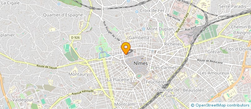 localisation de l'entreprise GENERALE DES HAUTES TECHNOLOGIES à NIMES
