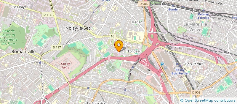 localisation de l'entreprise GENERALE DIFFUSION SERVICES à NOISY-LE-SEC