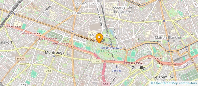 localisation de l'entreprise GENERALE DISTRI  PARIS