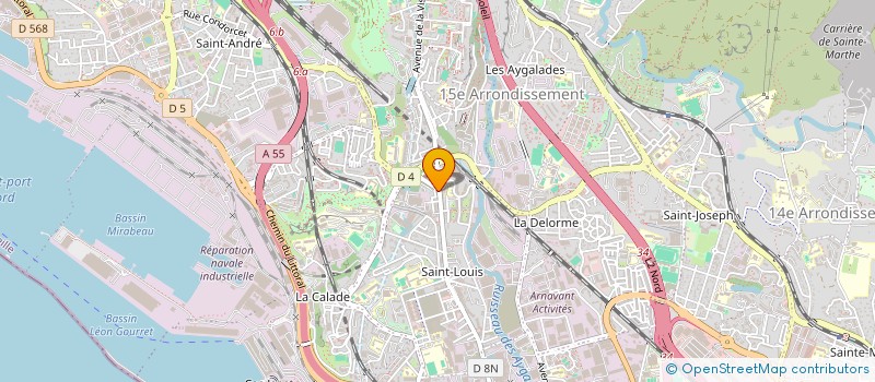 localisation de l'entreprise GENERALE DISTRIBUTION à MARSEILLE