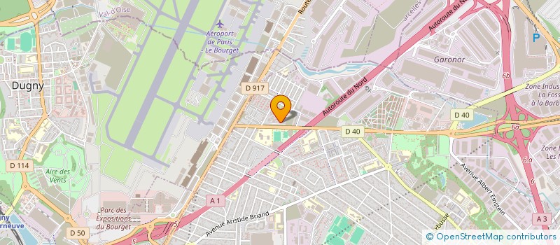 localisation de l'entreprise GENERALE DU BATIMENT IDF à LE BLANC-MESNIL