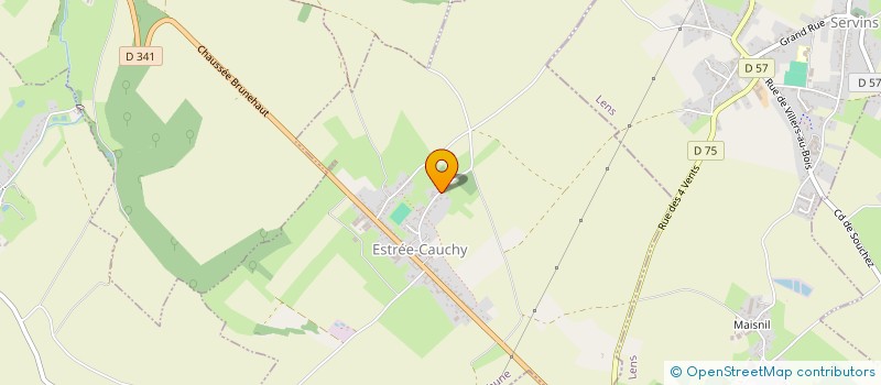 localisation de l'entreprise GENERALE ELECTRONIQUE SERVICES NORD à ESTREE-CAUCHY