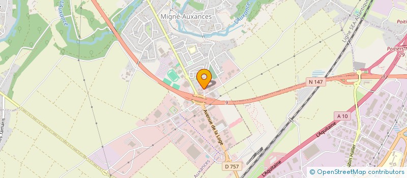 localisation de l'entreprise GENERALE EUROPEENNE D'AUTOMOBILE à MIGNE-AUXANCES